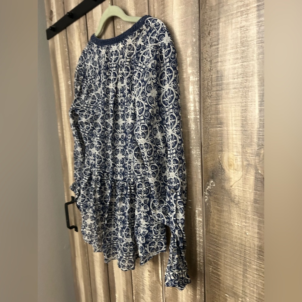 Maeve printed blouse,  size 8 - Picture 8 of 12